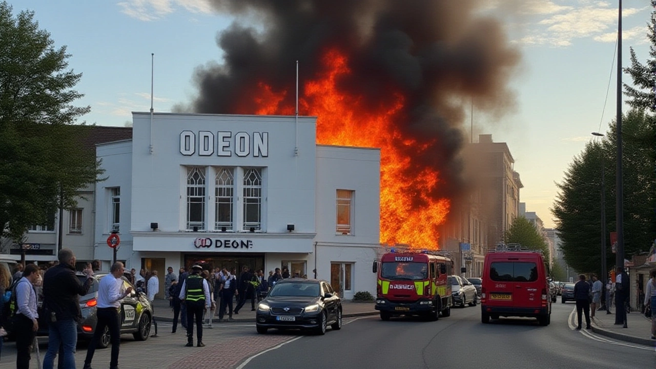 Firefighters Save Odeon Cinema in Beckenham From Nearby Blaze