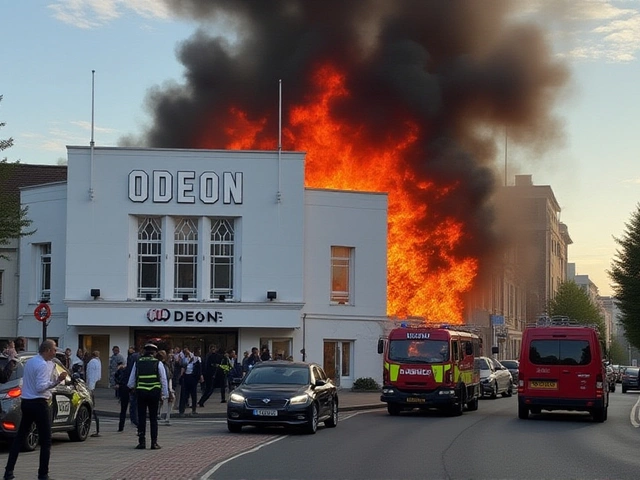 Firefighters Save Odeon Cinema in Beckenham From Nearby Blaze